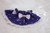 Precious Clove ***Singing in the rain*** Jumper +Navy M + Wrist Cuffs + Cat Ear Headband + Light Purple Cat Tail In Stock-OUT