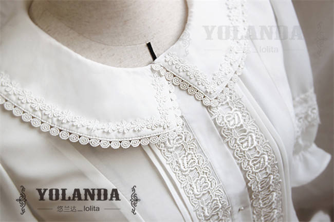 Sweet College Style Chffion Lolita Blouse