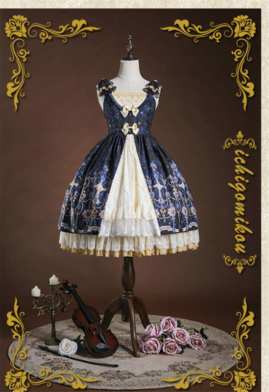 IchigoMiko Eden Gems Lolita Jumper Dress