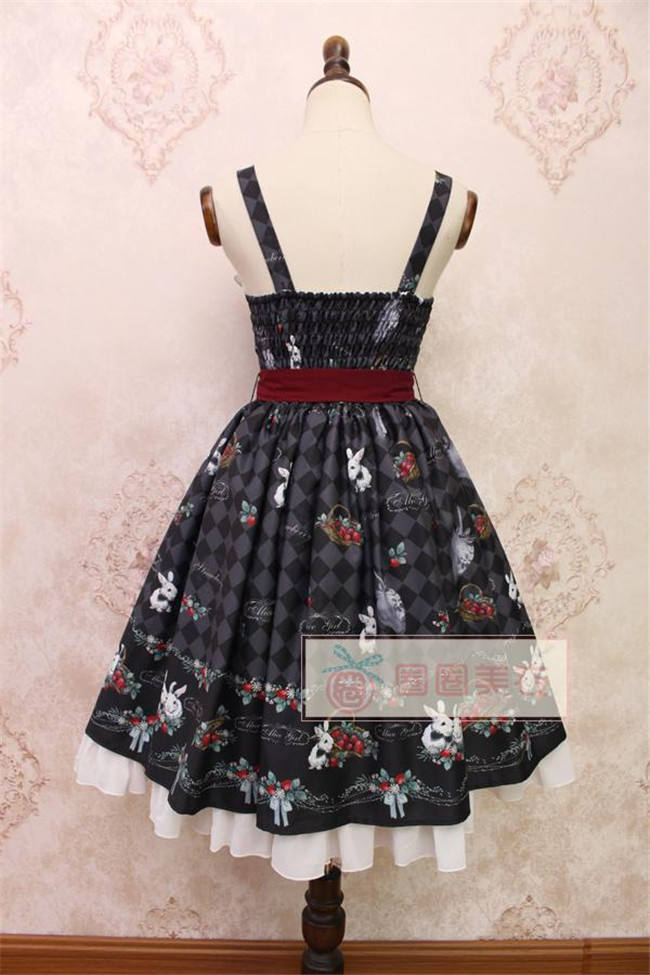 Alice Girl~ Strawberry&Rabbit~ Lolita JSK Dress