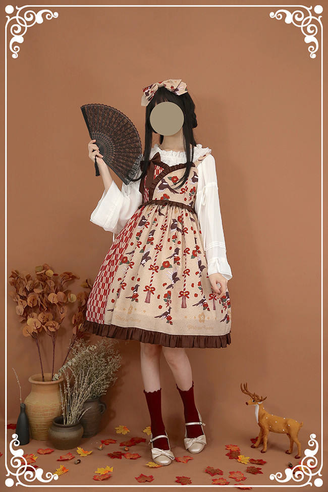 Flower & Birds ~Sweet Lolita Jumper