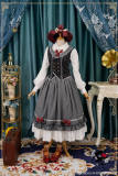The Florentine Traveller~ College Style Lolita Blouse+Vest+Skirt -OUT