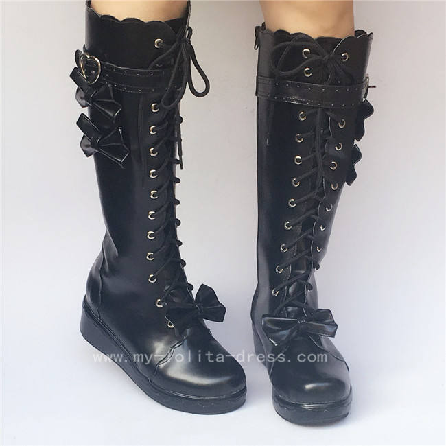 Sweet White Lolita Winter Boots