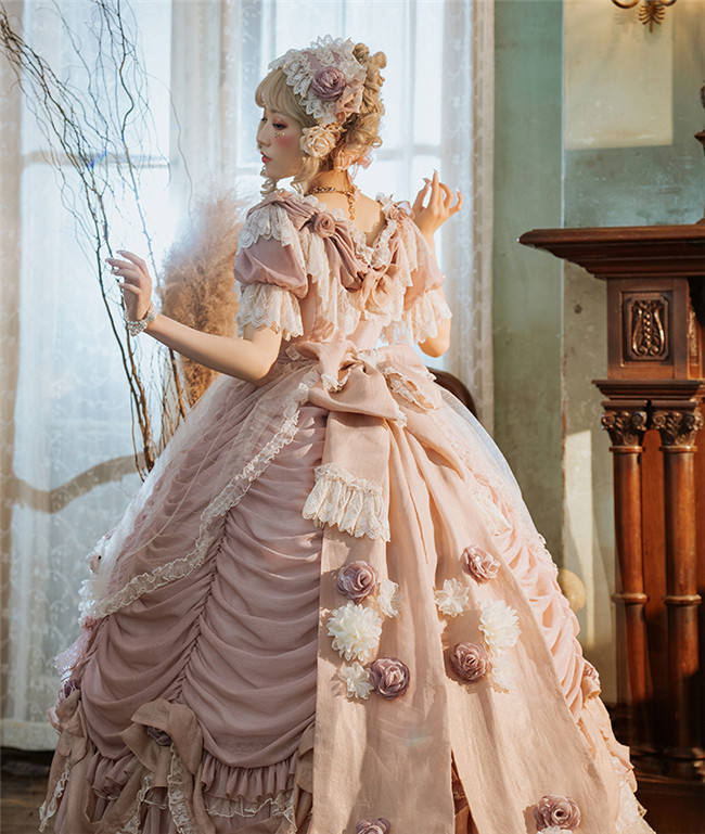 Henrietta ~Rose Queen Flowers Luxury Lolita OP