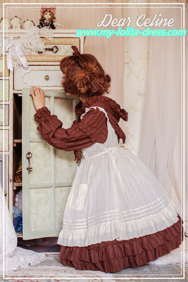 Forest Fairy Tale In Late Autumn~ Classic Lolita Long Sleeves OP