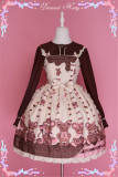 Chocolate Bear- Sweet Lolita Printed JSK Dress New Arrival -out