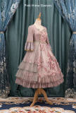 Roman Rose ~ Vintage Rose Embroidery Lolita OP -Ready Made