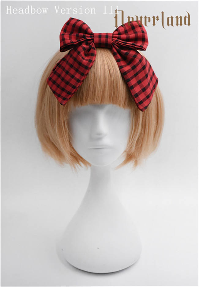 Not Stripe~ Sweet Gingham Lolita OP Dress off