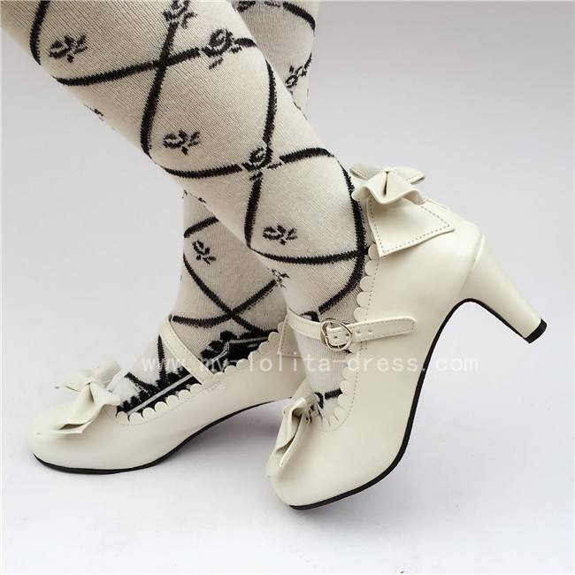 Elegant Bows Lolita Heels Shoes