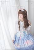 Chess Story -Peachblossom and Snow- Lolita Long Sleeves Blouse