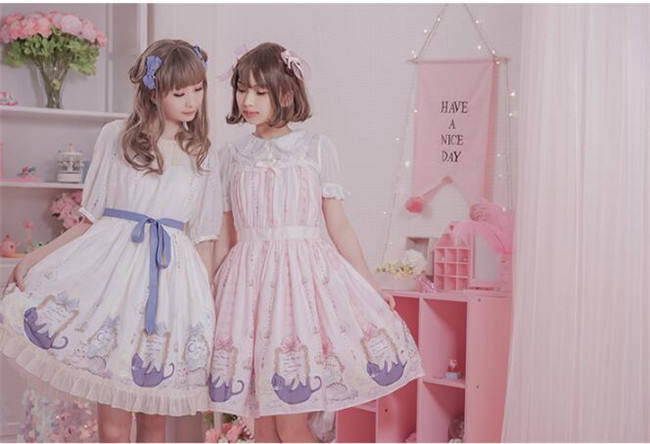 MissCat~ Soft Lolita JSK/Skirt -Ready Made