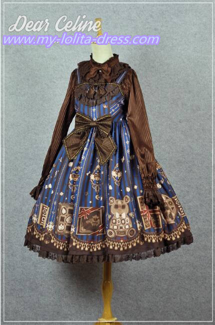 Valentine's Chocolate~ Sweet Lolita OP/JSK -Ready Made