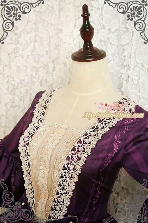 Strawberry Witch Aurora Sleeping Beauty Lolita OP Dress - IN STOCK