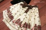 HMHM Little Red Riding Hood Ms.Wolf Note Skirt