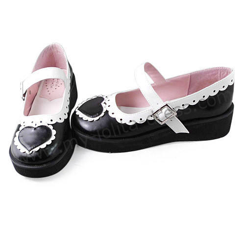 Hearts Single Strap Sweet Shoes