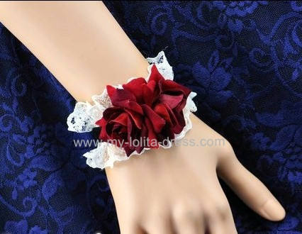 Angel Forst Lolita Lace Roses Romantic Choker