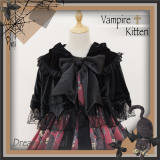Dream Magical ~Vampire Cat Halloween Lolita Cape -Ready MADE