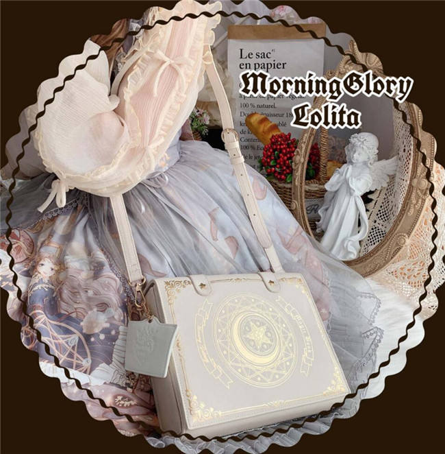 Morning Glory ~Star-moon Magic Book Lolita Bag -Ready Made