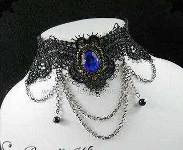 Gothic Lace Lolita Choker 4 colors