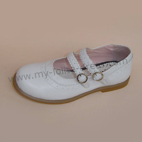 Cream Yellow 2 Straps Lolita Shoes