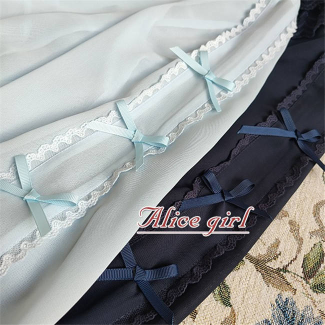 Alice Girl ~The Kitty's Tea Party Lolita Blouse -Pre-order