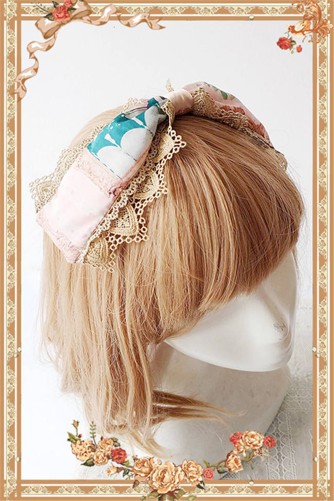 Still Life Picture Frame~ Lolita Printed JSK Dress -out