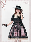 Honey Honey Lolita ~Antique Shop Lolita Short Sleeves OP Simple Version -Pre-order Closed