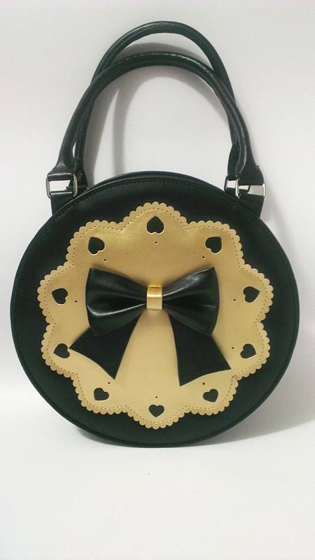 Round Shape Sweet Bow Lolita Handbag