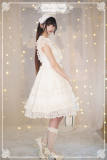 Bless of lucida~ Pure Cotton Classic Lolita OP Dress -OUT