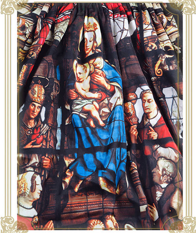 Surfacespell ~Rosary In the illusional Library~ Stained Glass Lolita JSK