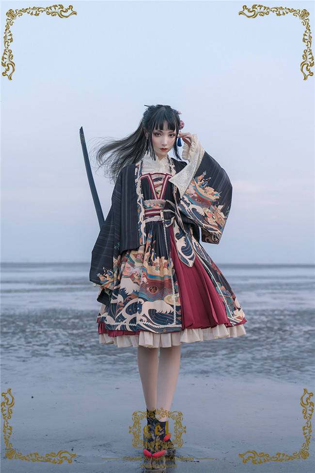CEL Lolita ~Kaiseki Island Lolita JSK Normal Waist -Ready Made