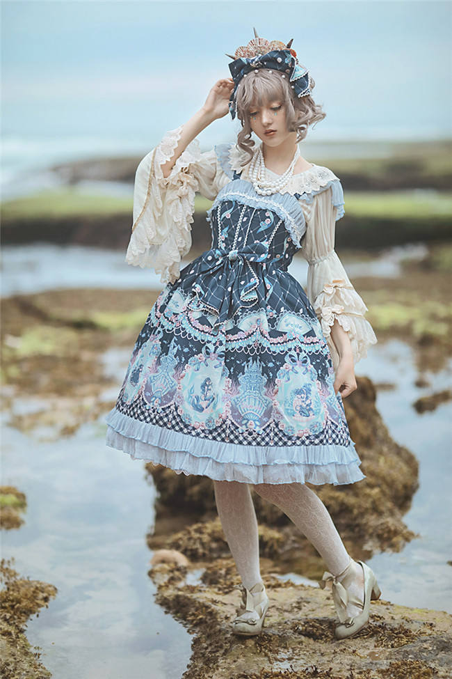 Infanta ~The little mermaid~ Lolita Jumper  -Ready Made