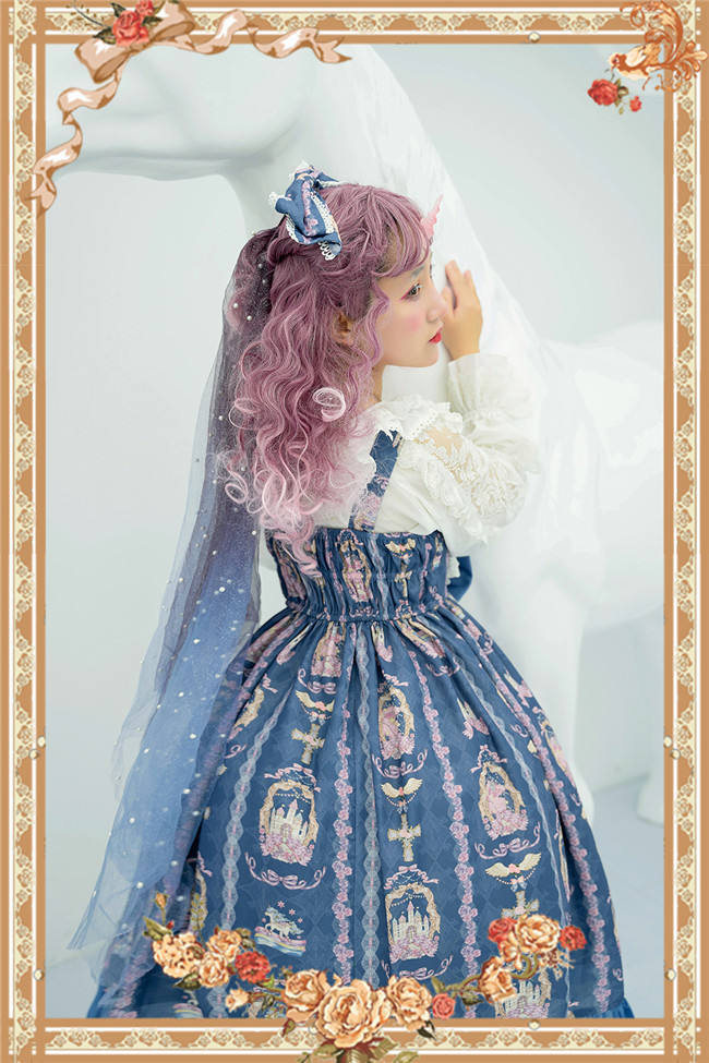 *Infanta ~Dream Unicorn~ Printed Lolita Jumper -Ready Made