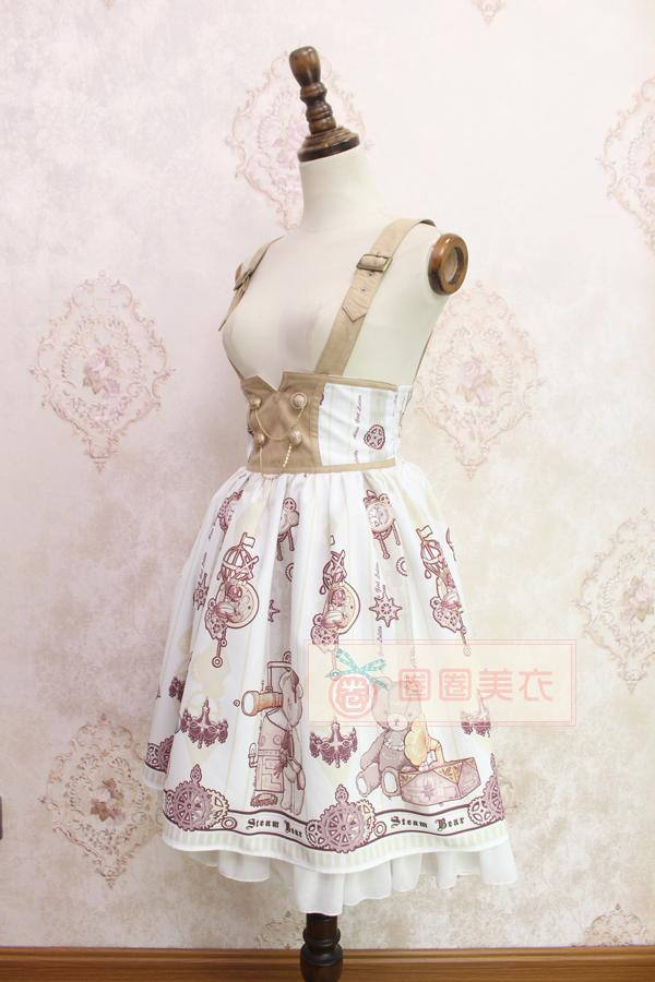 Alice Girl~ Steampunk Bear&Gear~ Lolita Salopette