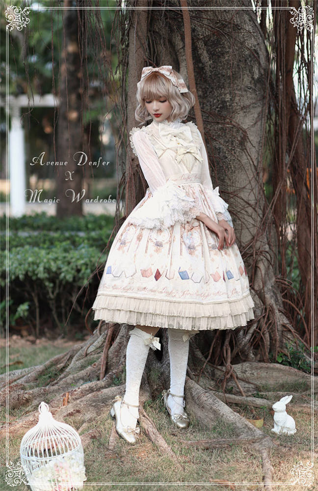 Fairy Workshops~ Classic Lolita JSK -Ready Made