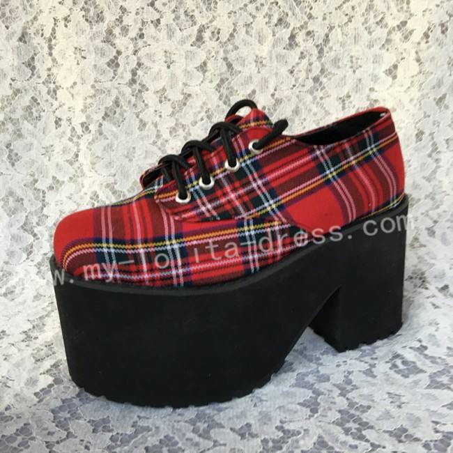 White High Platform Lolita Shoes