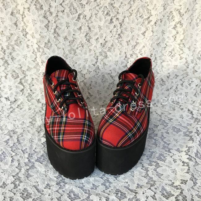 White High Platform Lolita Shoes