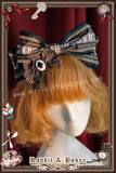 Infanta Rabbit Poker Prints High Waist Short Sleeves Lolita OP Dress - OUT