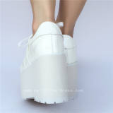 High platform White Matte Lolita Shoes