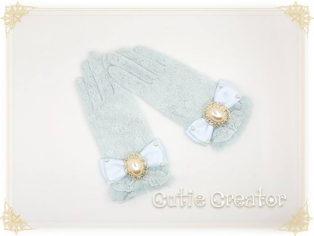 Sweet Dreamer Pearl Lace Lolita Gloves