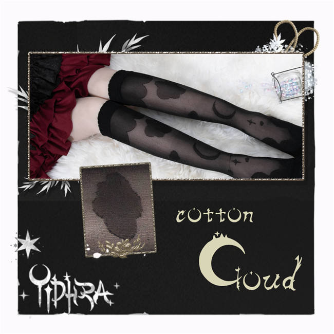 Yidhra Dream The Witch~Cotton Cloud~Lolita Knee-High Socks