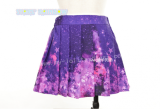 Starry Sky Japanese School Uniform Sailor Style Blouse and Ruffled Skirt Blue XS - In Stock