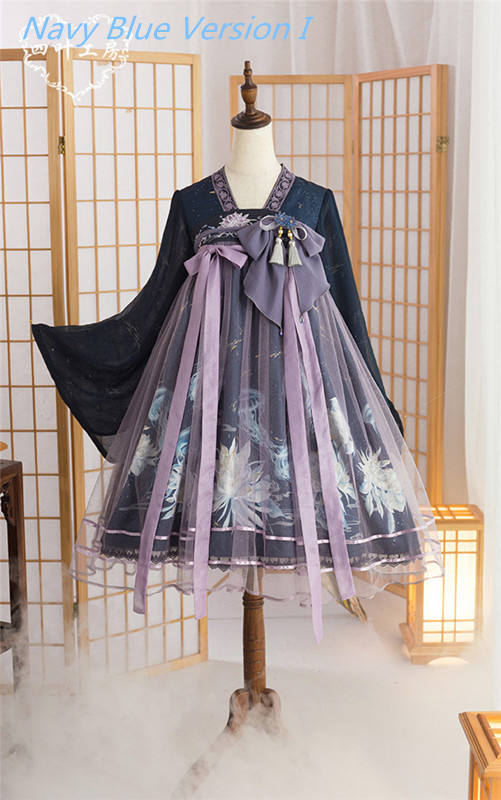 Epiphyllum Jellyfish Qi Lolita Dress Version I -Ready MADE