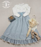 Alpine Maiden~ Vintage Lolita High Waist Skirt -Pre-order
