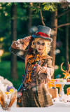 The Mad Hatter's Tea Party~Crazy Hat~ Quji Lolita Jacket- Pre-order Closed