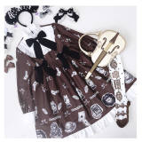 Paper Doll~ Sweet Lolita Long Sleeves OP -Ready Made