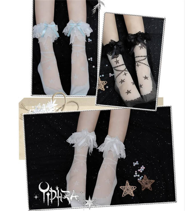 Yidhra Lolita ~Phase of the Moon Lolita Short Socks