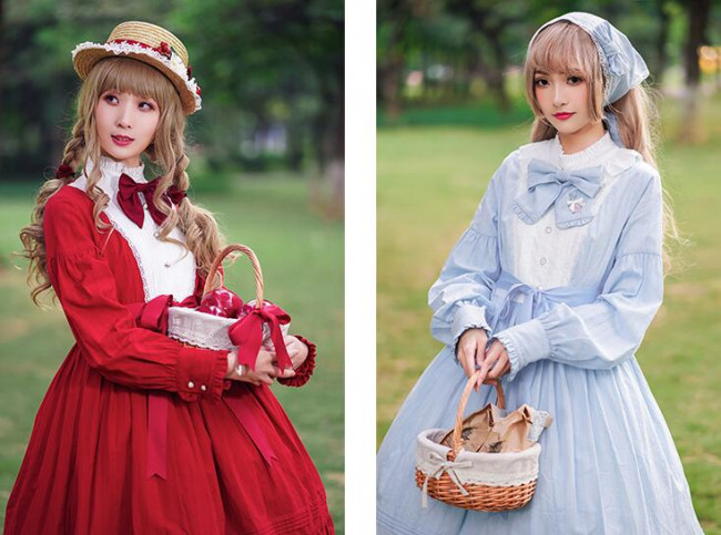 クラシック 「ローズの詩」lolita ロリータ服 jsk - レディース