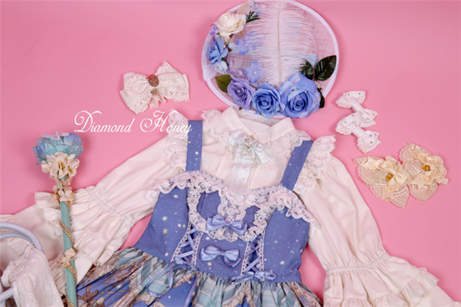 Royal Ball Cats- Classic Rococo Style Lolita Princess JSK/OP Dress