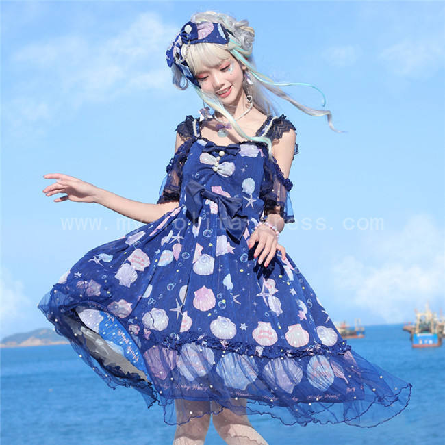 Pinky Winky~Shell Theme Sweet Lolita JSK -Pre-order Closed